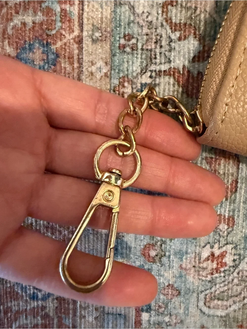 Anne Klein pebbled leather